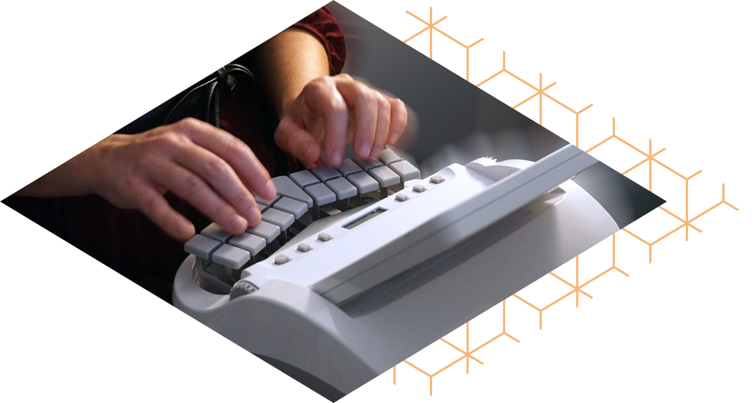 Sténotype (c) Julie Ricci - Cabinet de Sténotypie