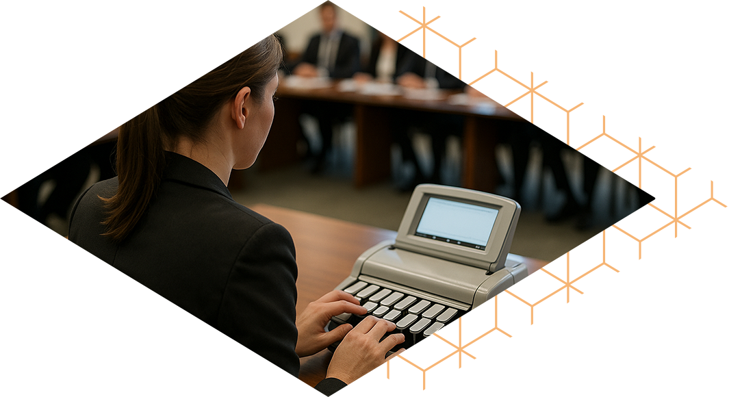 Dictaphone (c) Julie Ricci - Cabinet de Sténotypie